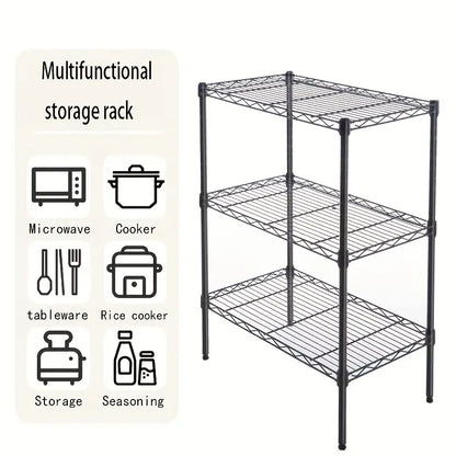 Heavy-Duty Metal Kitchen Storage Rack