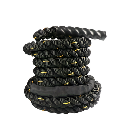 1pc Combat Rope for Core Strength Training - 6m Physical Fitness Rope(Black)