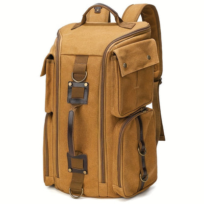 Vintage Canvas Laptop Backpack Travel & Commute Bag