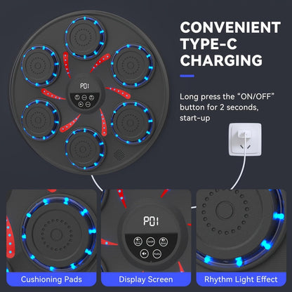 Smart Wireless Wall Boxing Machine with Gloves