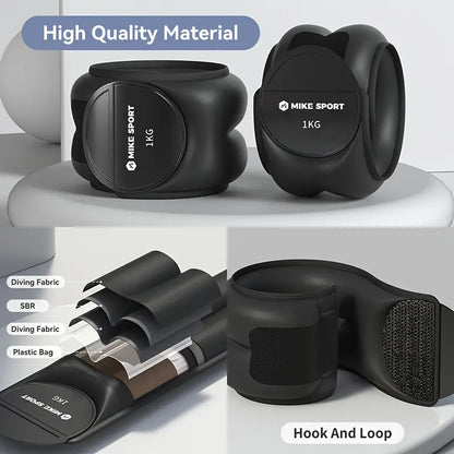 Invisible Weighted Wristbands - 1.81kg