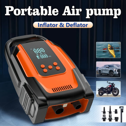 High-Pressure Dual Pump Electric Inflator