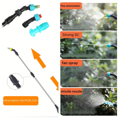 Electric Garden Watering Sprayer with Nozzles (8L)