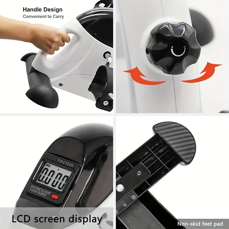 Undertable Mini Bicycle Pedal Exercise Machine for Home Fitness