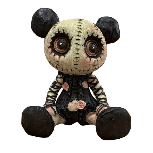 Halloween Resin Doll with Pumpkin Ears