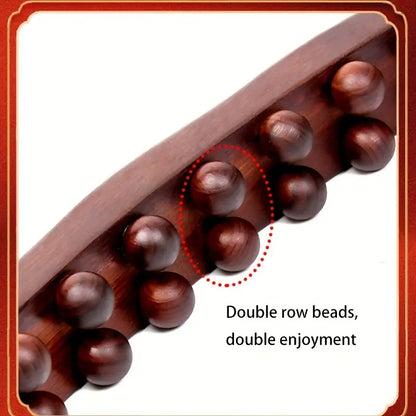 Double Row 20-Bead Massage Stick