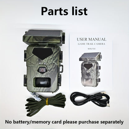 Solar Infrared Wildlife Security Camera (20MP)