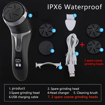 Rechargeable Electric Foot File Pedicure Tool