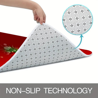 Merry & Bright: 4-Piece Christmas Bathroom Accessory Set