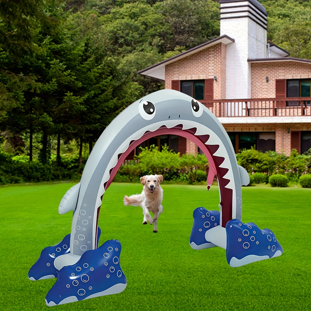 Inflatable Water Sprinkler Archway Outdoor Holiday Decor