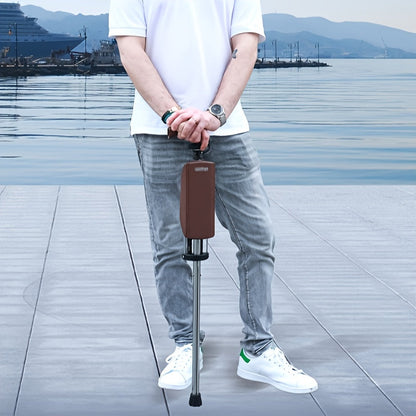 2-in-1 Trekking Pole with Foldable Seat