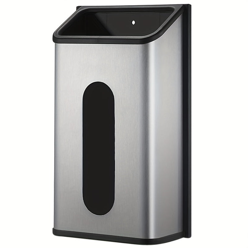 Wall-Mounted Stainless Steel Garbage Bag Dispenser