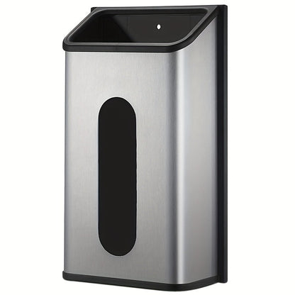 Wall-Mounted Stainless Steel Garbage Bag Dispenser