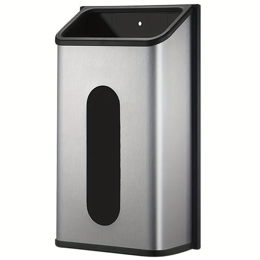 Wall-Mounted Stainless Steel Garbage Bag Dispenser