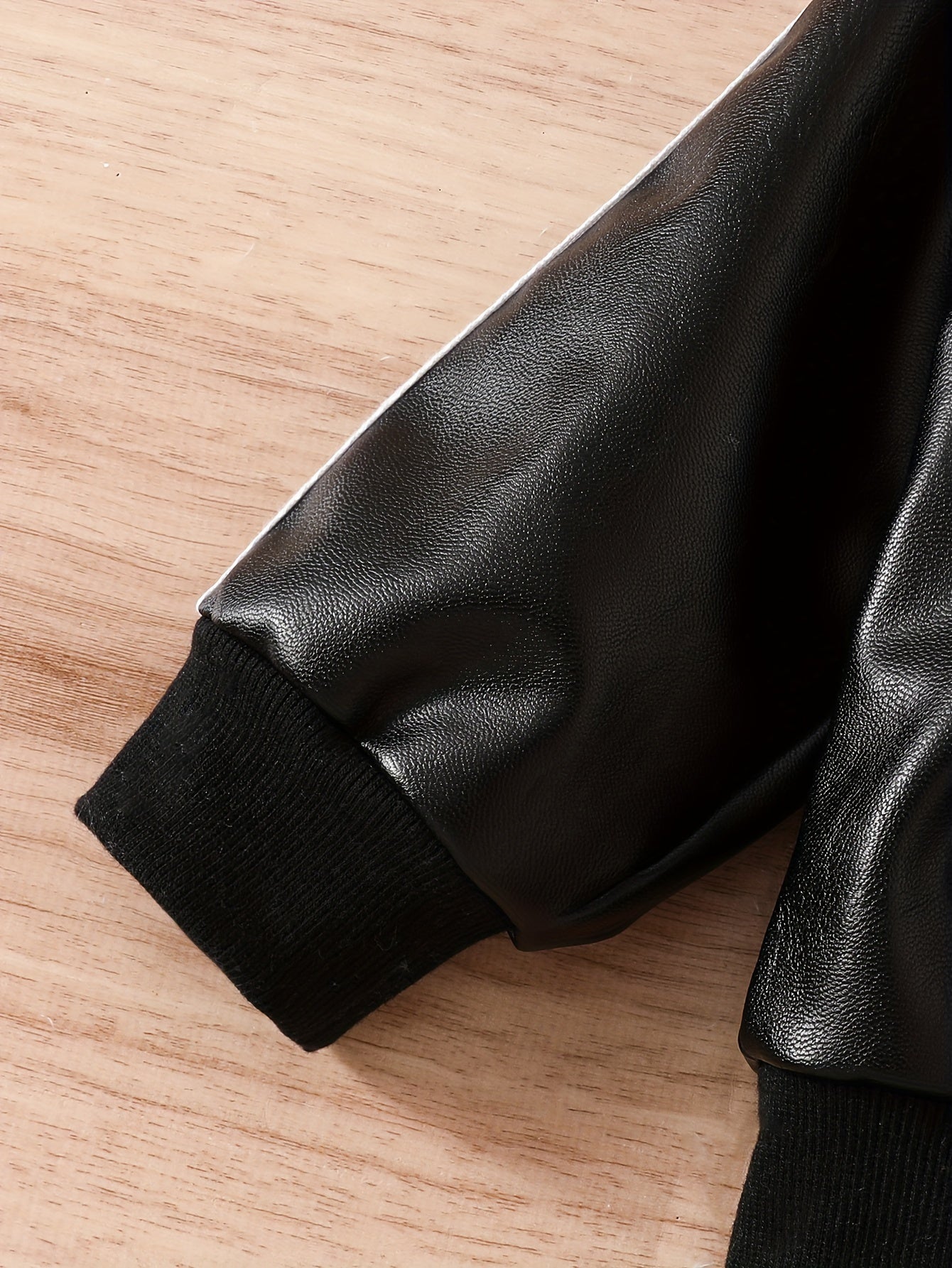 Boys’ Hooded Winter Jacket Plush Windproof Coat