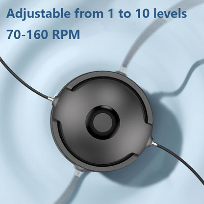 Smart Wireless Jump Rope with Music - Black