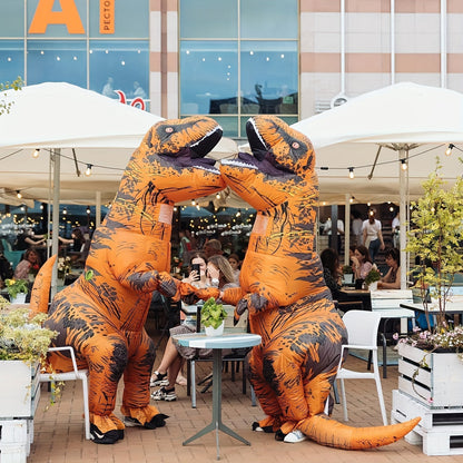 Adult T-Rex Inflatable Dinosaur Costume for Halloween