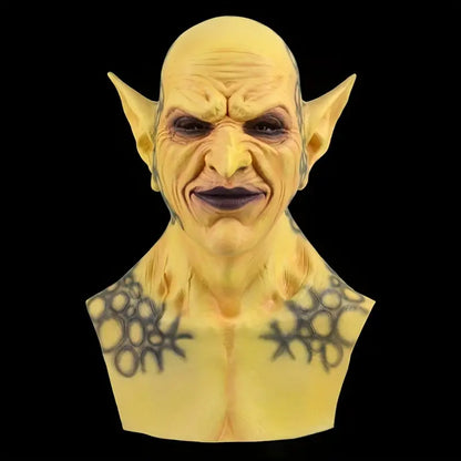 The Diabolical Grin: Demon Joker Latex Mask