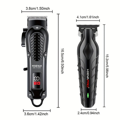 Men's Electric Hair Clipper with LCD Display