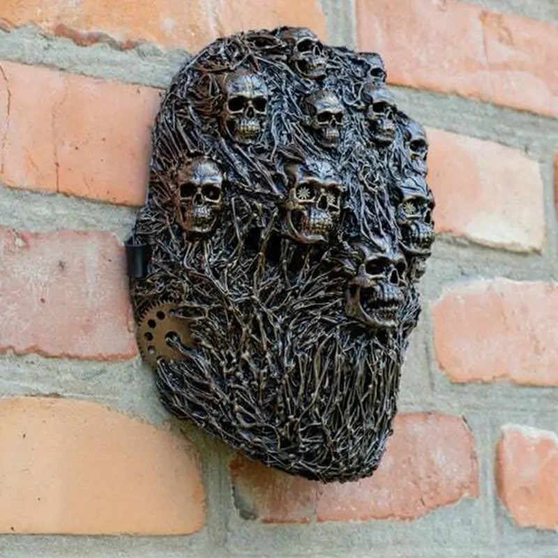 Bone-Chilling Elegance: Steam Skeleton Mask