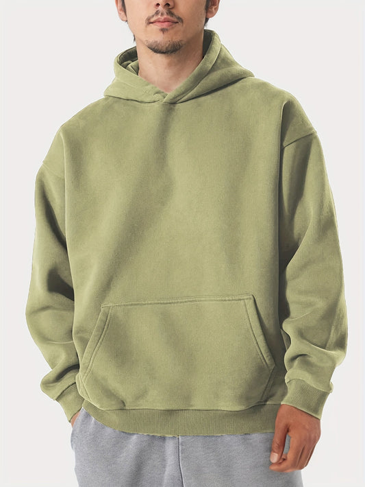 400G Velvet-Lined Winter Hoodie