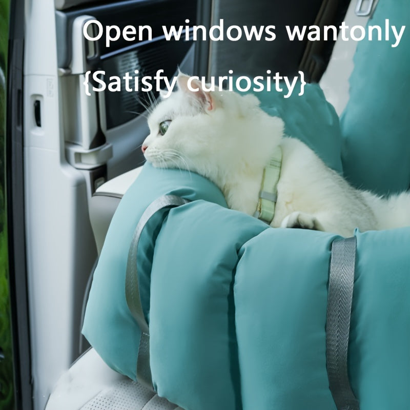 Portable Pet Car Seat & Travel Bed for Small Pets