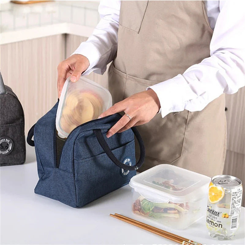 Kids 6L Waterproof Thermal Lunch Bag (Blue)