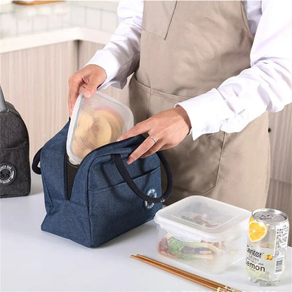 Kids 6L Waterproof Thermal Lunch Bag (Blue)