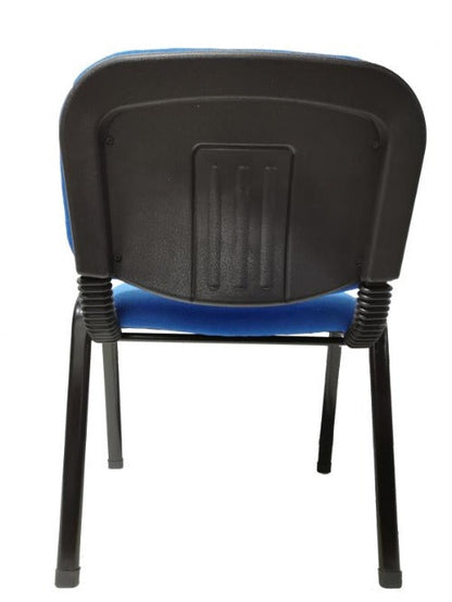 Stackable & Linkable Office Conference Visitor Community  Chairs (Set of 7-Blue)