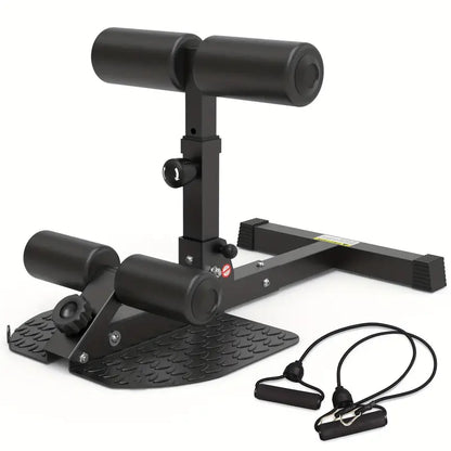 1pc Squat Training Machine - Sit-up Auxiliary Device - Black