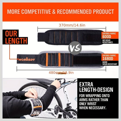 Magnetic Wristband for Dad  – 100% Polyester