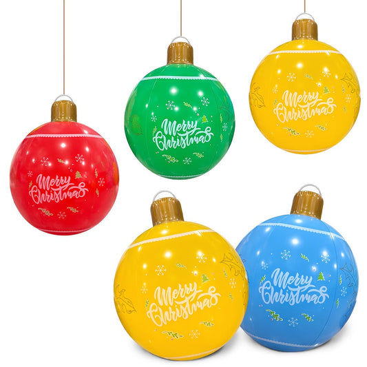 Giant Christmas Inflatable Ball Set (4pcs)
