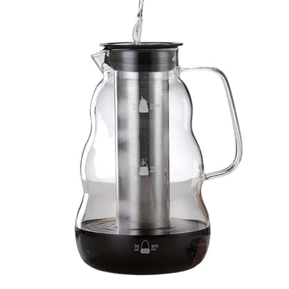Glass Coffee Maker with Stainless Filter