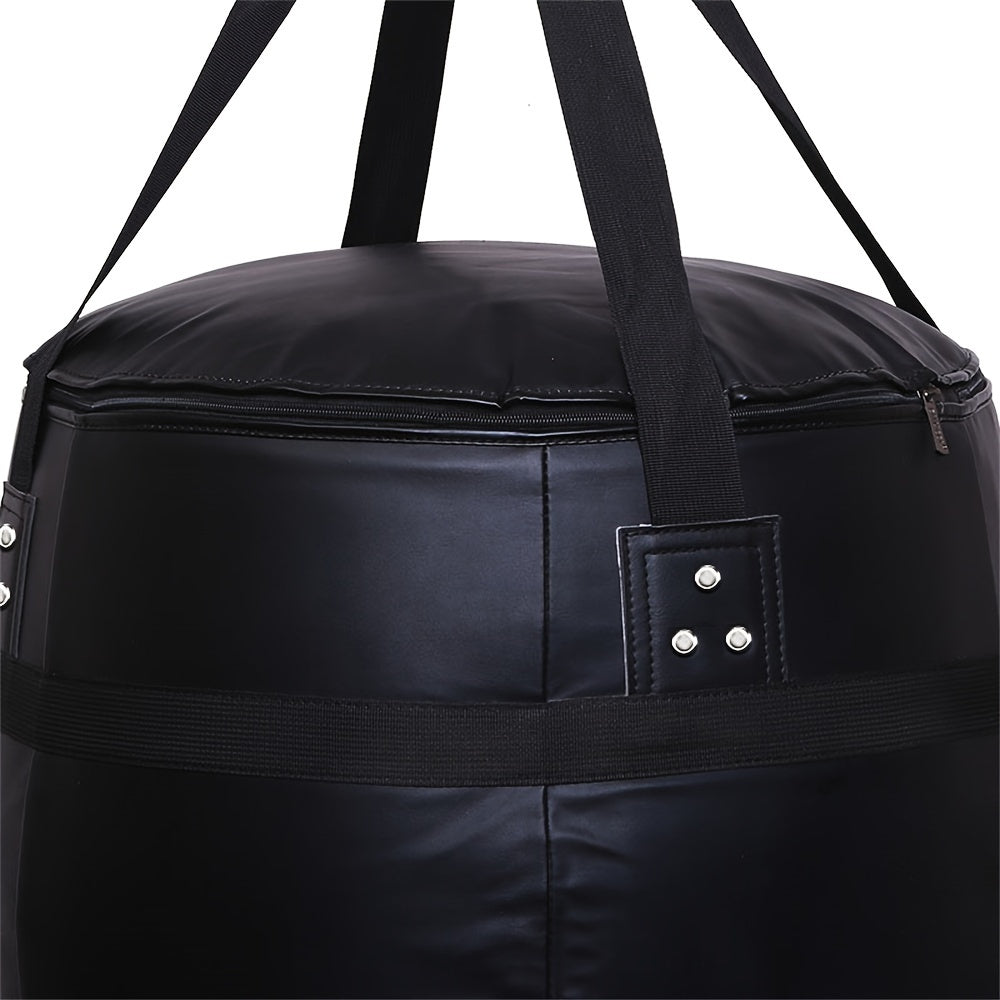 Muay Thai Hanging Sandbag Faux Leather