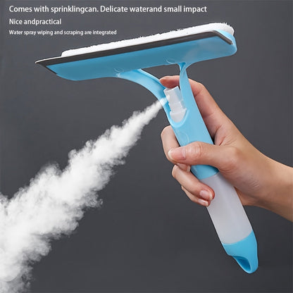 Multi-Functional Glass Cleaning Tool with Sprinkle