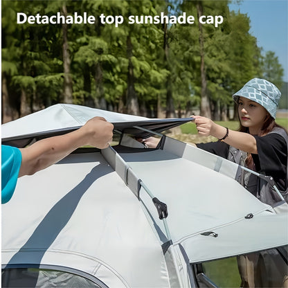 Hexagonal Quick Opening Outdoor Camping Tent 6-Person