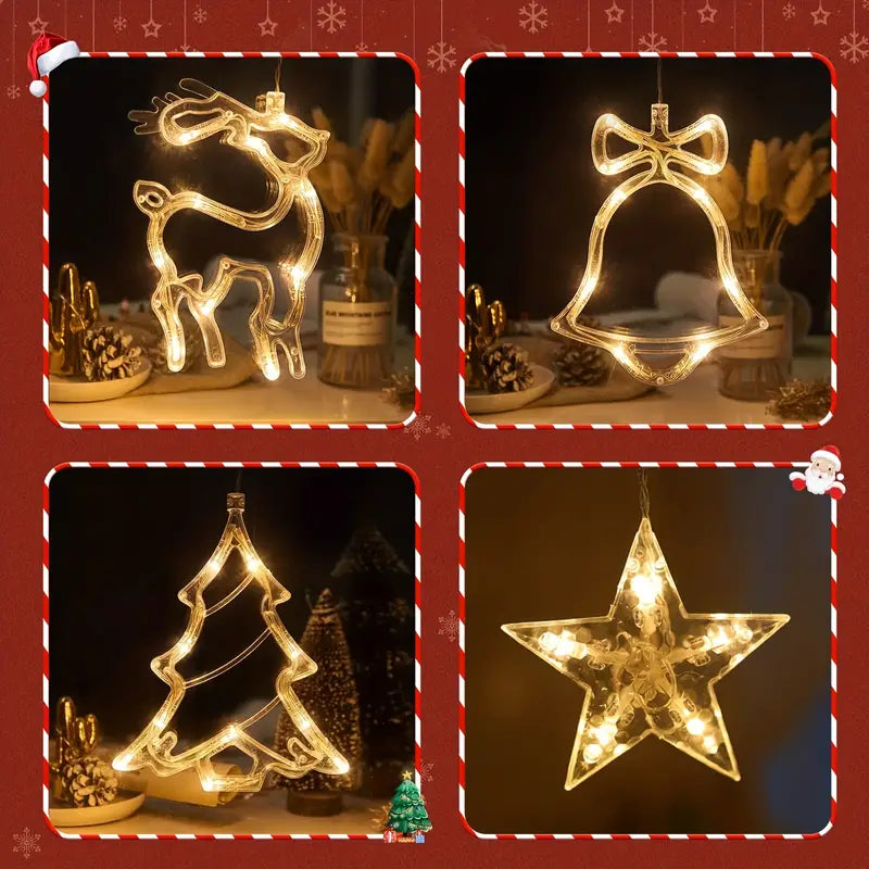 Merry & Bright: Christmas Curtain Illumination