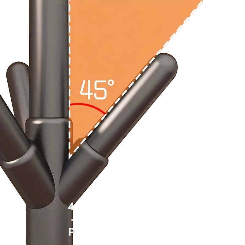 Effortless Elegance: Minimalist Assembly Floor Coat Rack