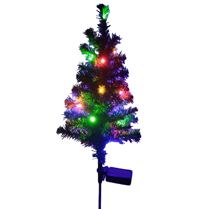 Solar Glow: Eco-Friendly Christmas Tree LED Lights