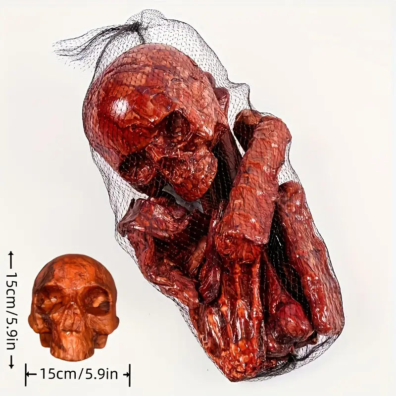 14-Piece Halloween Skeleton Bone Set