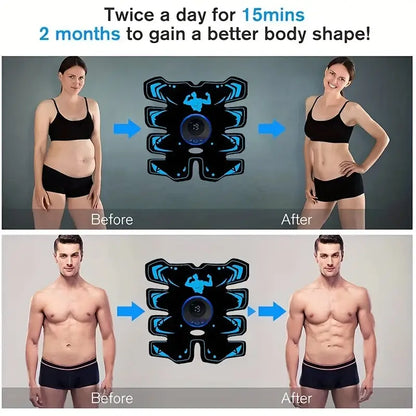 Abdominal Muscle Stimulator Trainer with 6 Modes and 19 Intensity Levels