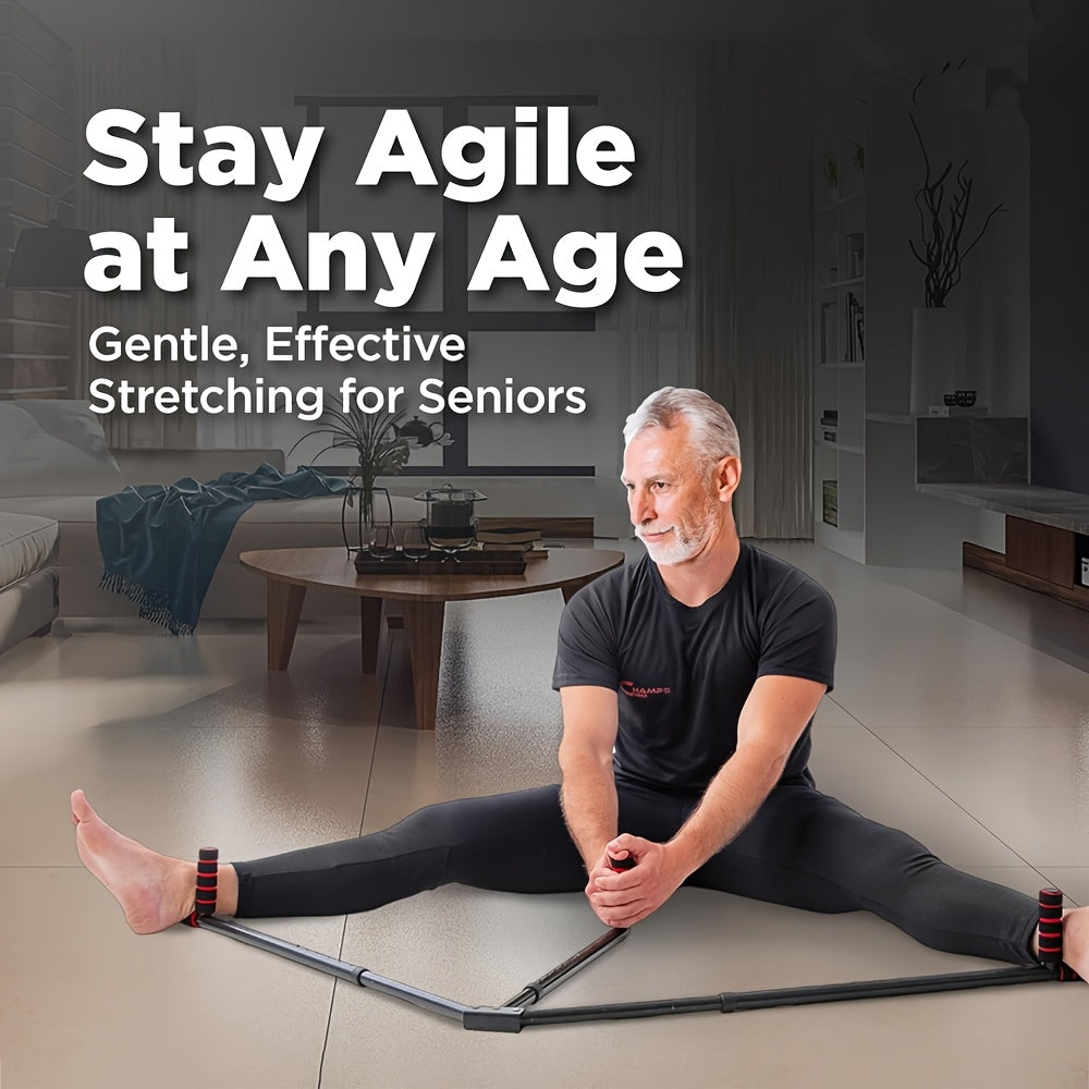 3-Bar Leg Stretcher with Adjustable Rollers