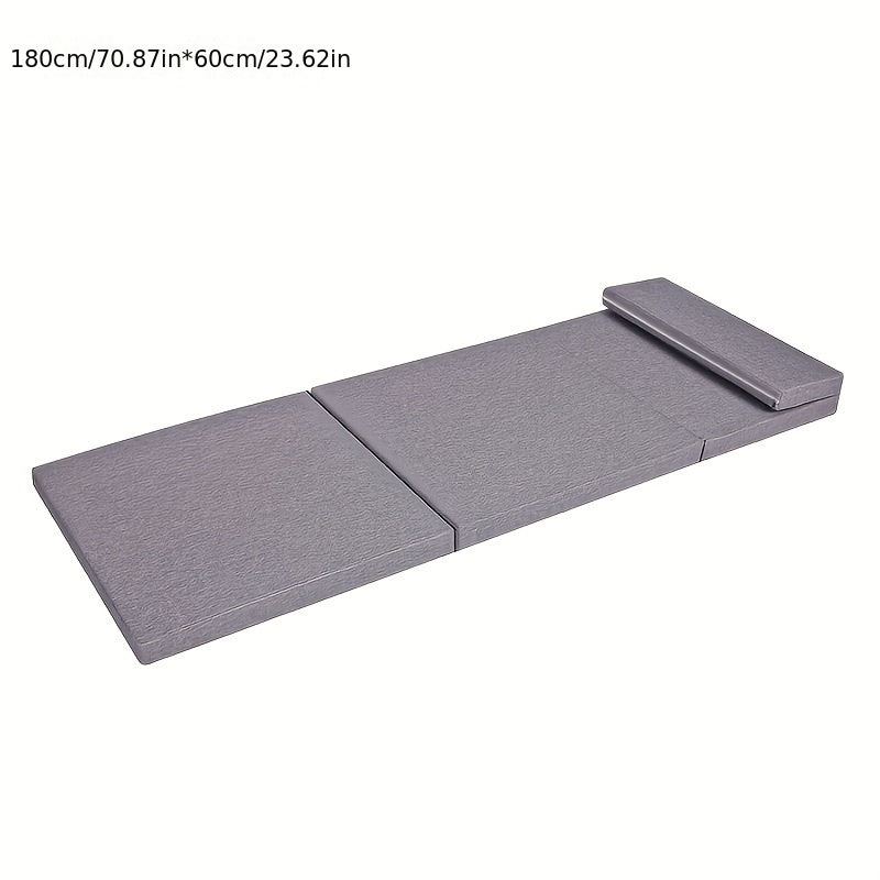 Three-Layer Folding Mattress Topper Lightweight & Portable