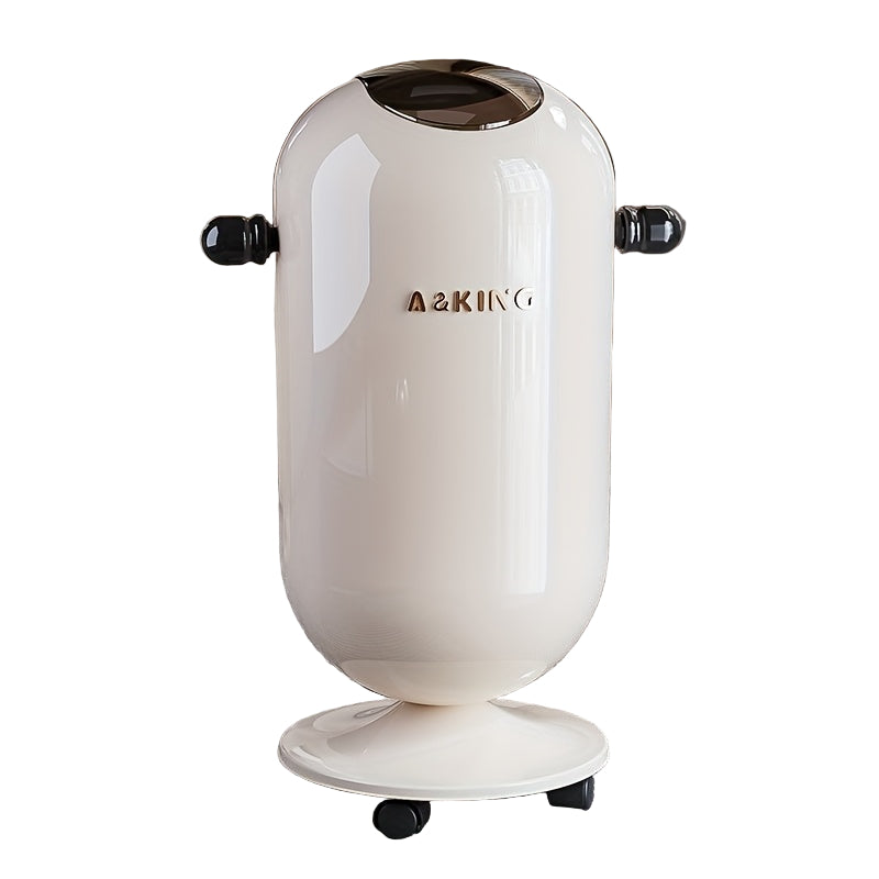 Trash Can with Lid and Wheels