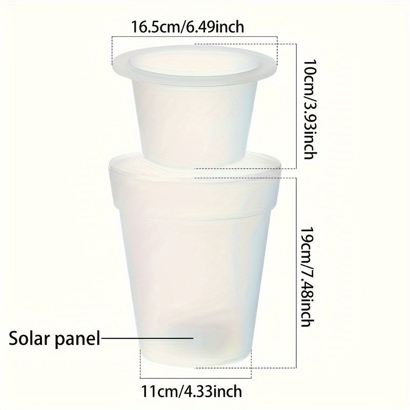 Outdoor Solar LED Garden Pot Light