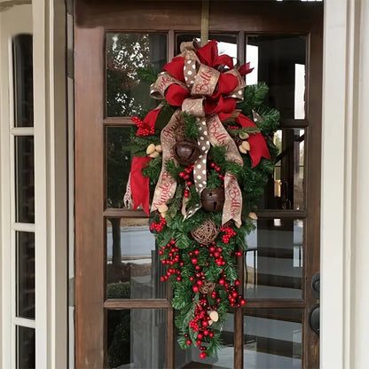 Joyful Door Adornments: Festive Christmas Ornaments