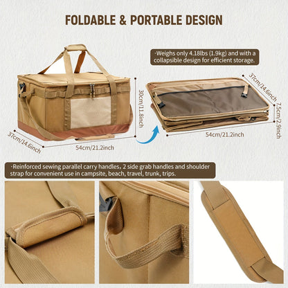 Camping Storage Bag Organizer with Shoulder Strap