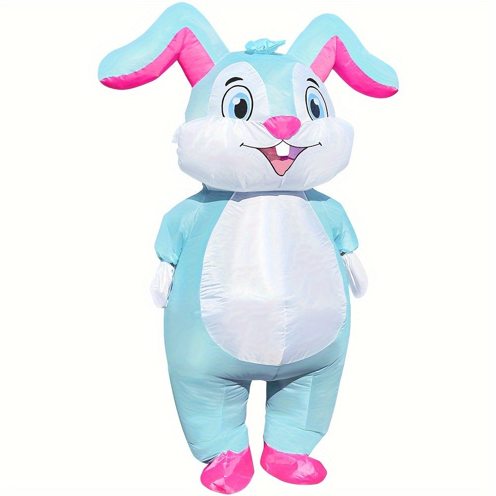 Inflatable Cartoon Rabbit Costume for Adults