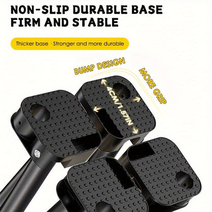 Extra Large Portable Folding Stool with Side Pocket