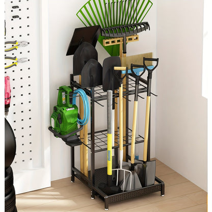 Garden Tool Storage Rack Rustproof Organizer